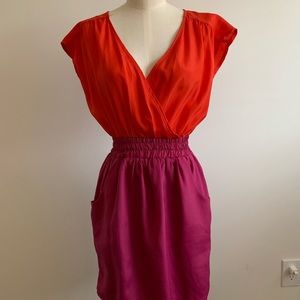 Color block dress